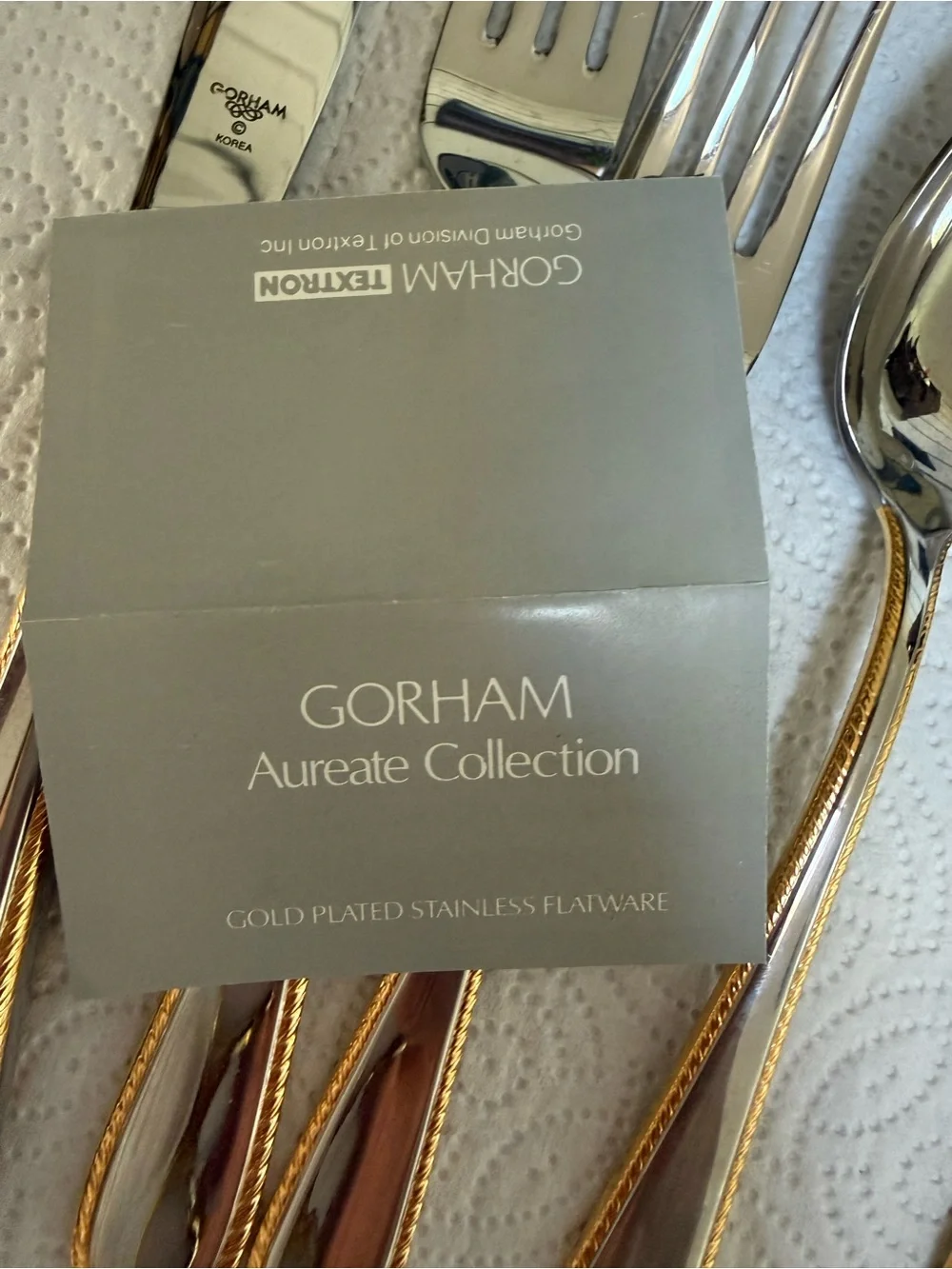 Gorham golden ribbon